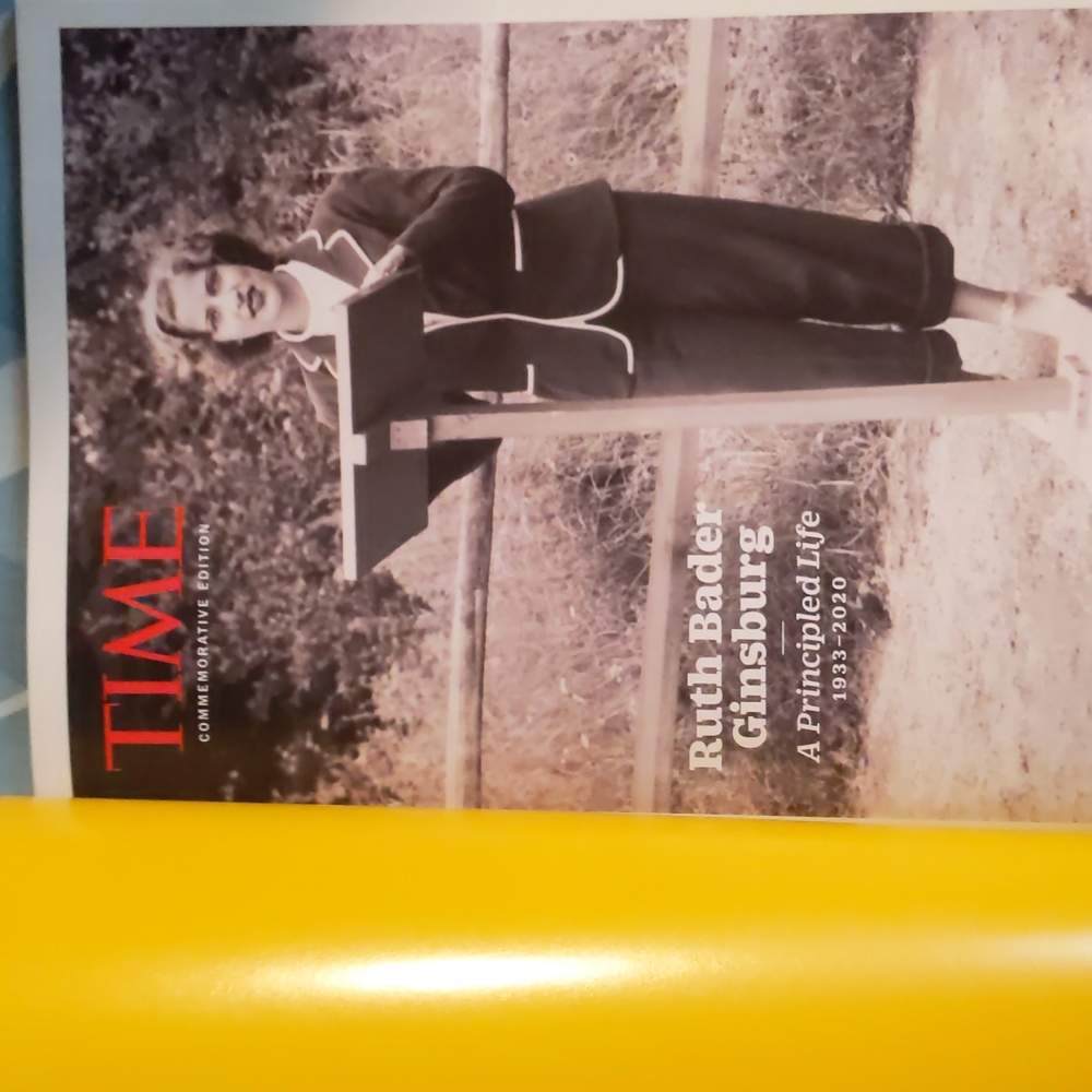 Time Magazine Ruth Badger Ginsburg, Commemorative Edition - Picture 3 of 4